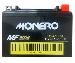 12N6.5L - BS - [CG] [138*65*100] MONERO AKÜ ( Yeni Tarihli )