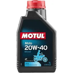 Motul 20W-40 Mineral Motosiklet Yağı 1 Litre