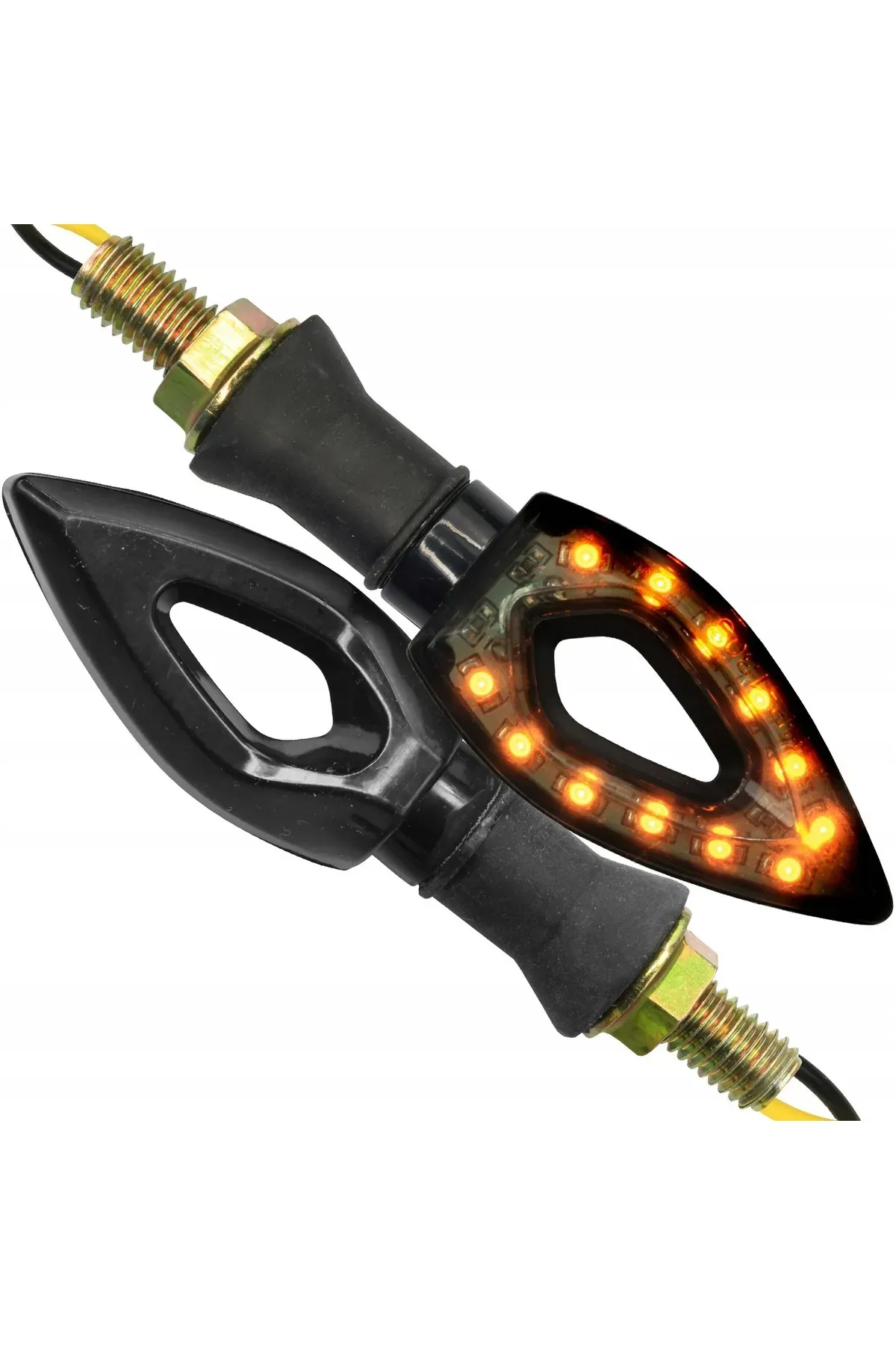 LED SİNYAL [SARI IŞIK] [TAKIM] SİYAH - E BELGELİ