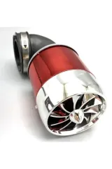 Modifiye Hava Filtresi Kırmızı / Cup / Cg / Scooter / Cub / Drift Uyumlu 35-38-40-42-44 Mm