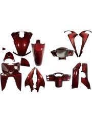 Honda Dio 110 Kırmızı Kaporta Seti