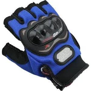 KORUMALI ELDİVEN PRO-BIKER MAVİ