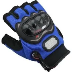 KORUMALI ELDİVEN PRO-BIKER MAVİ