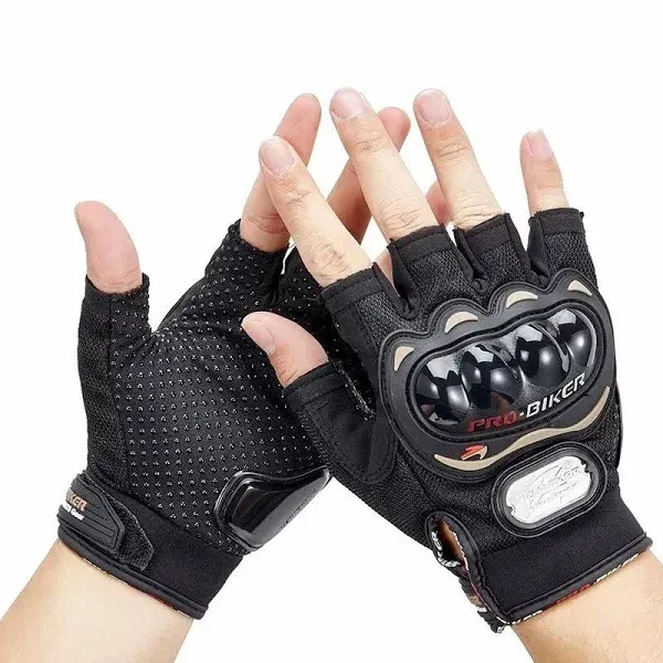 KORUMALI ELDİVEN PRO-BIKER SİYAH